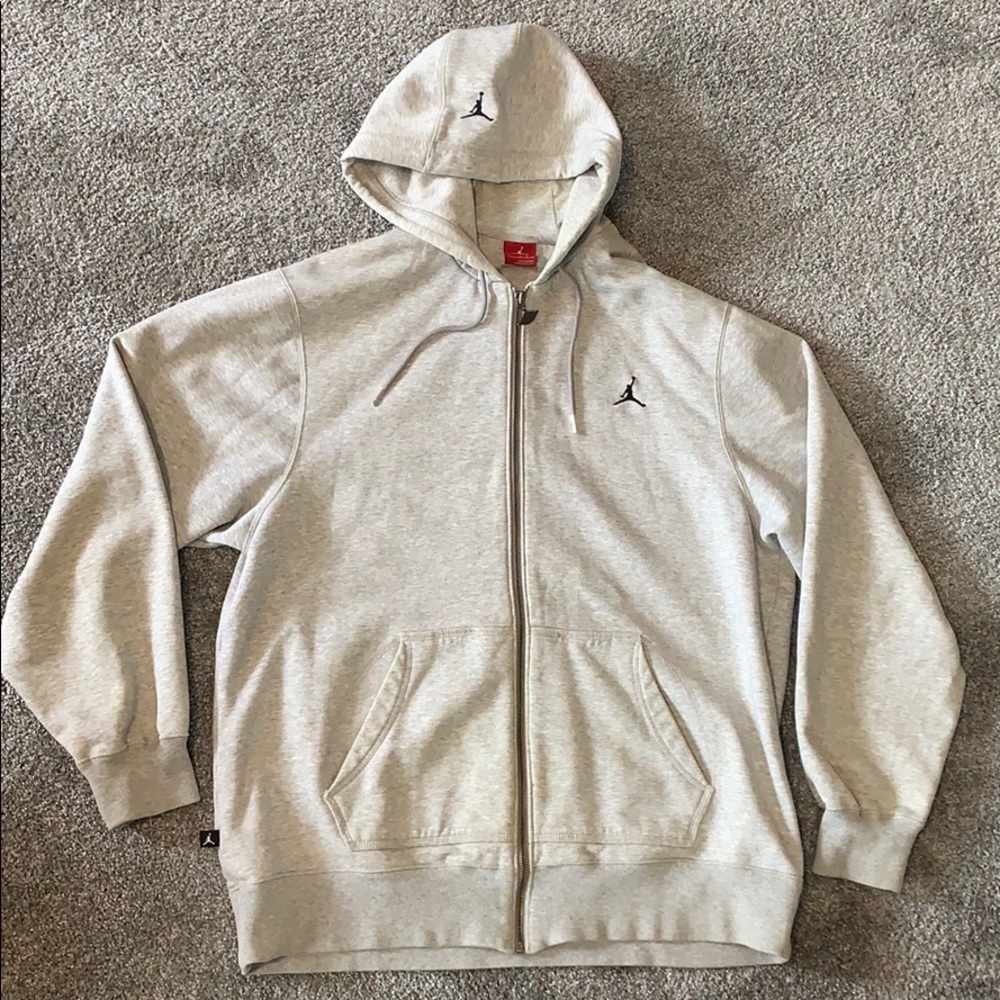 Air Jordan full zip hoodie sweatshirt